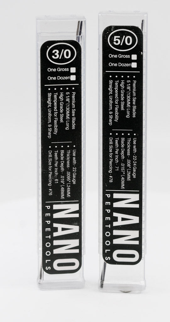 Nano Saw Blades 1 Dozen 3/0
